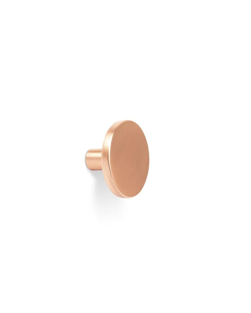 Pomo cobre cepillado 26mm VIEFE Como estilo nórdico