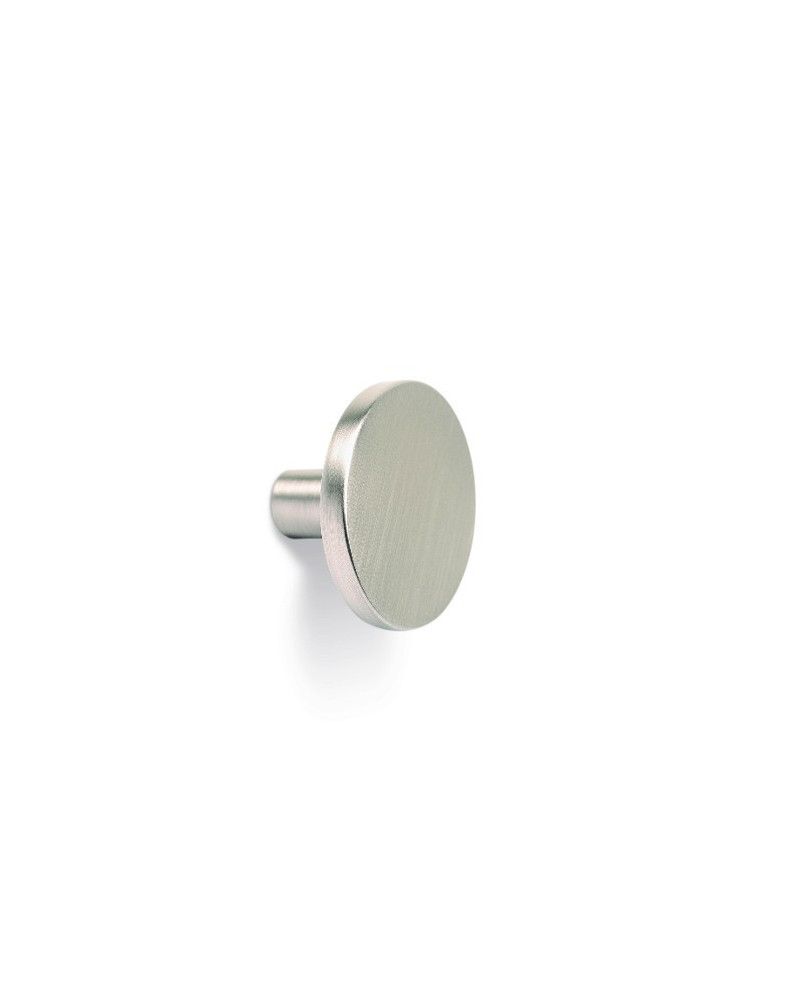 Pomo níquel cepillado 26mm VIEFE Como para armarios