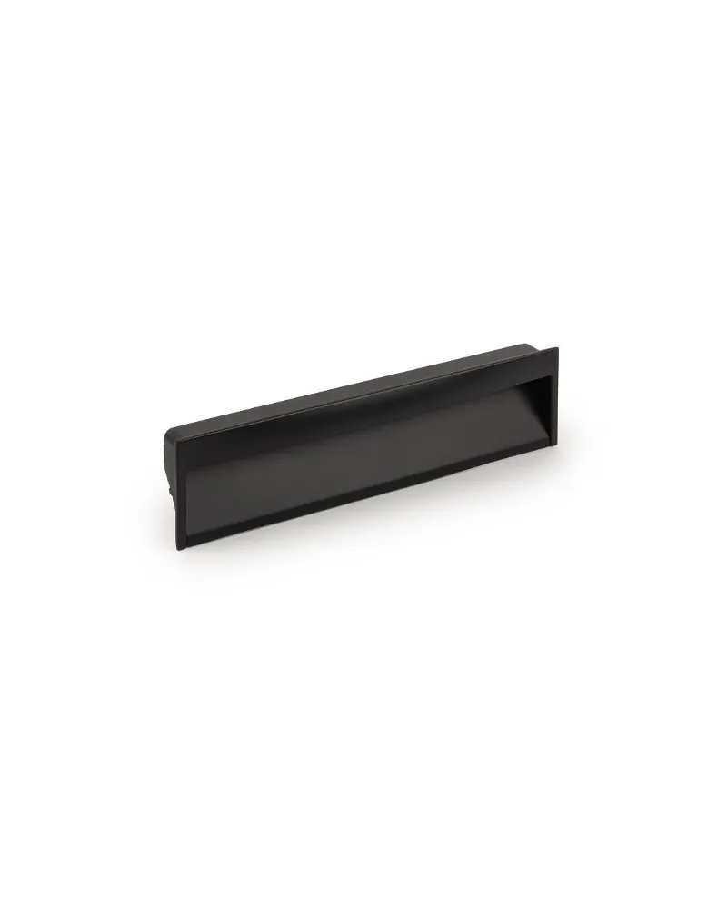 Tirador empotrable negro mate VIEFE Wave CC160mm