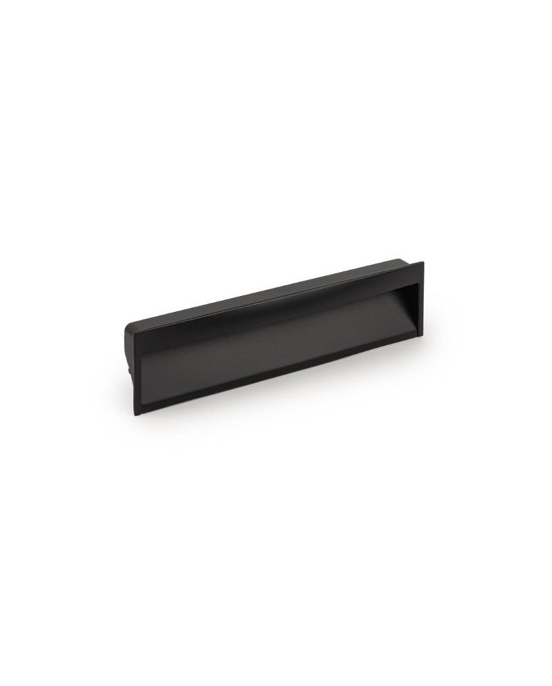 Tirador empotrable negro mate VIEFE Wave CC160mm