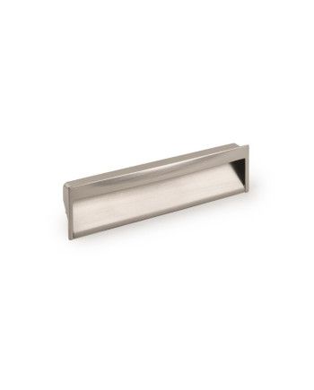 Tirador empotrable níquel cepillado VIEFE Wave CC160mm