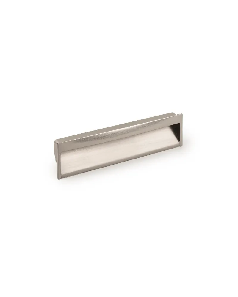 Tirador empotrable níquel cepillado VIEFE Wave CC160mm