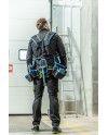 Pantalón Protección Elástico REETZ Negro Talla S-XL | Ropa Laboral