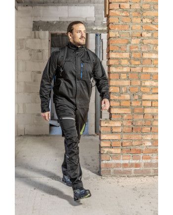 Pantalón Protección Elástico REETZ Negro Talla S-XL | Ropa Laboral