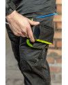 Pantalón Protección Elástico REETZ Negro Talla S-XL | Ropa Laboral