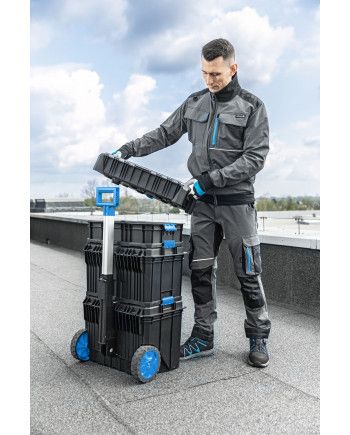 Pantalón Protector TAUBER 4-Way Stretch Gris Oscuro | Trabajo Profesional