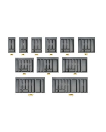 Cuberteros de inyección para cajones | Organización de cocina