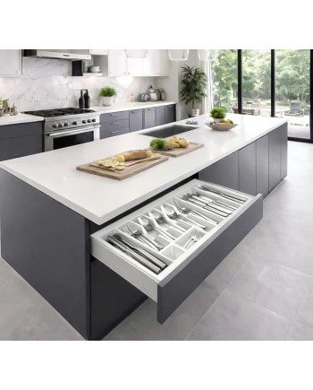 Cuberteros de inyección para cajones | Organización de cocina