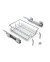 Cesto extraíble de alambre multiuso con guías soft close | 30-100 cm