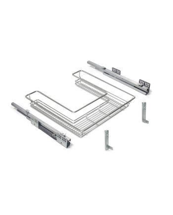 Cesto bajo fregadero extraíble con soft close | 90 cm