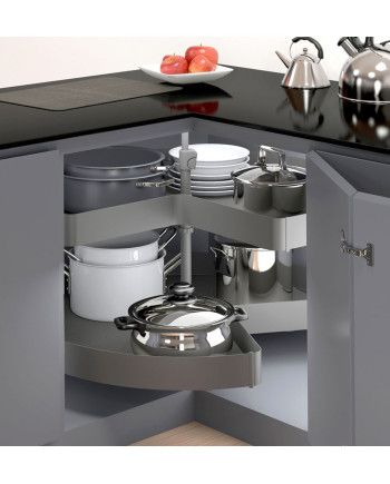 Mecanismo giratorio 270° PRO Grafito MOD 90 1 und | Ref. F20391