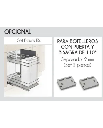 Separadores 9 mm para Botelleros | Organización Cocina