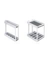 Botellero NEO System 70 cm Blanco | Extraíble Cocina Compacto