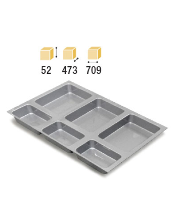 Contenedor Ecológico 60, 80 y 90cm 4 Cubos | Reciclaje Modular Cocina