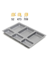 Contenedor Ecológico 60, 80 y 90cm 4 Cubos | Reciclaje Modular Cocina