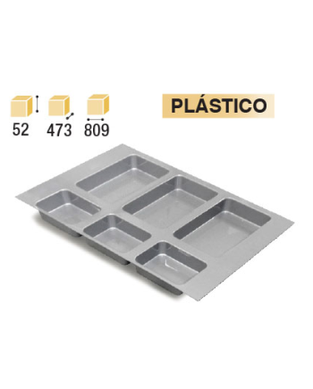 Contenedor Ecológico 60, 80 y 90cm 4 Cubos | Reciclaje Modular Cocina