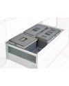 Cubo Reciclaje 90 cm 4x12L | Contenedor Extraíble Cocina