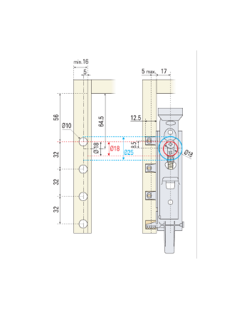 Colgadores Ocultos para Muebles + Chapa | Soporte 65 kg