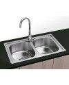 Fregadero Inox 80x48 Sobre Encimera | Serie Dublín Cocina