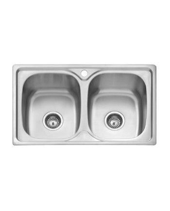 Fregadero Inox 80x48 Sobre Encimera | Serie Dublín Cocina