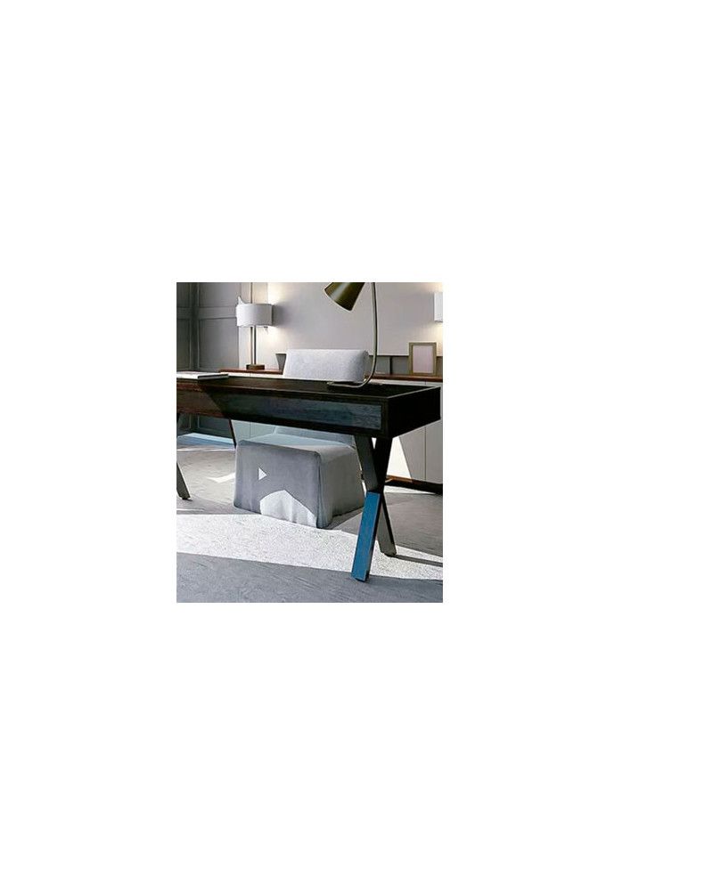 Pata mesa X acero/negro 710x780 2 und | Ref. F15312-NM