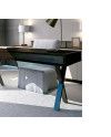 Pata mesa X acero/negro 710x780 2 und | Ref. F15312-NM