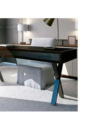 Pata mesa X acero/negro 710x580 2 und | Ref. F15310-NM