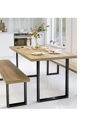 Pata mesa cuadrado 400x320 2 und | Bajo Pedido | Ref. F15321-NM