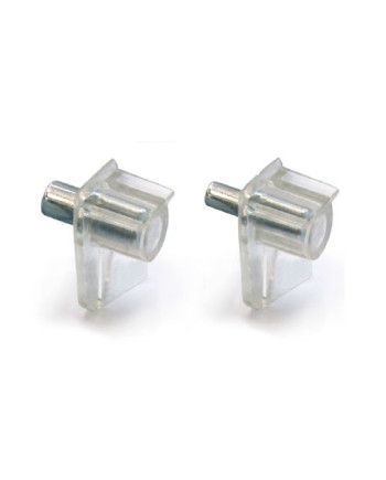 Portaestante Transparente 5 mm | Bulón 11x17 Pack 1000