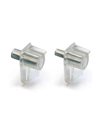 Portaestante Transparente 5 mm | Bulón 11x17 Pack 1000