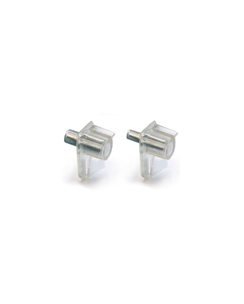 Portaestante Transparente 5 mm | Bulón 11x17 Pack 1000