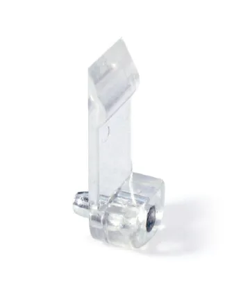Portaestante Transparente 5 mm Tablero 16/19 | Pack 1000