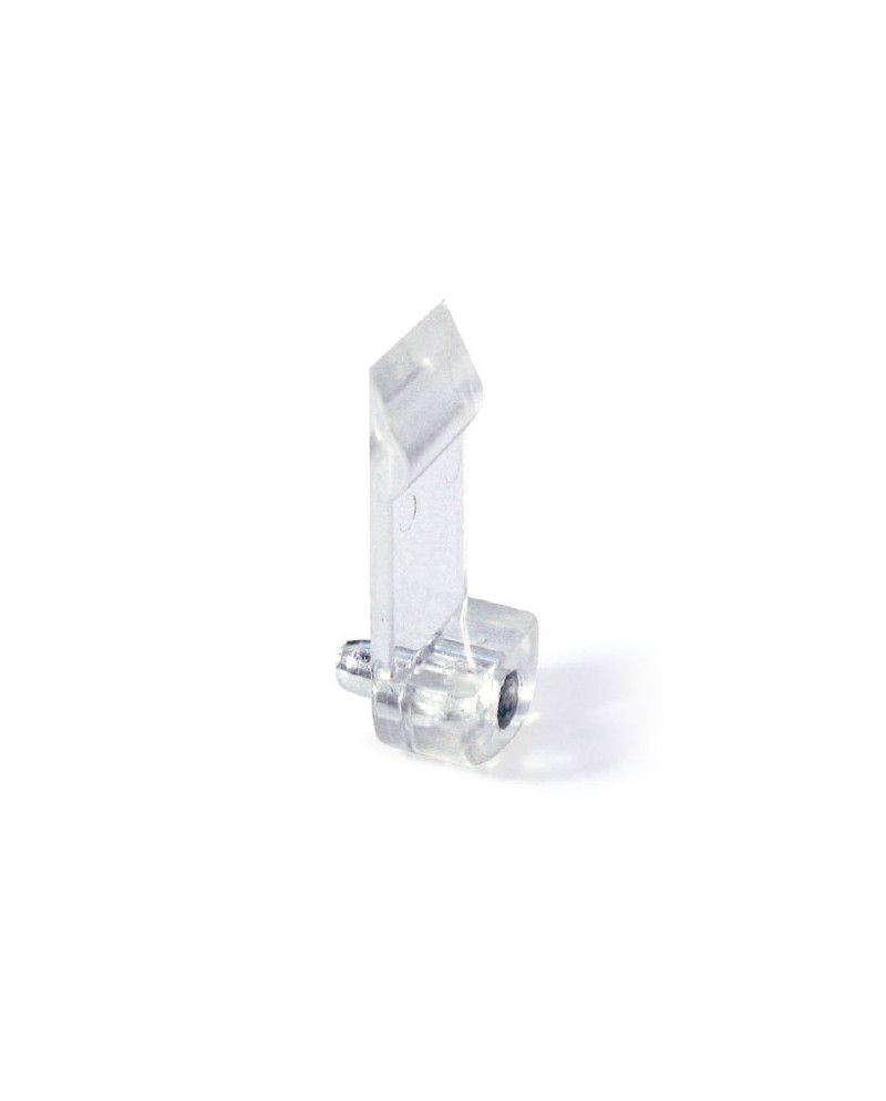 Portaestante Transparente 5 mm Tablero 16/19 | Pack 1000
