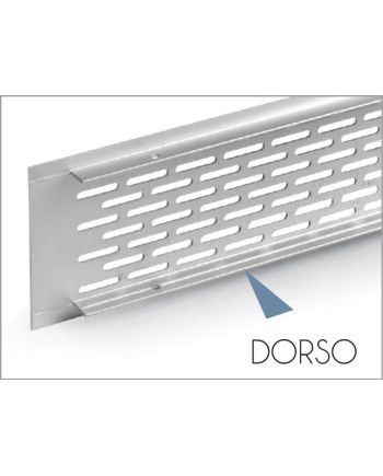 Rejilla Ventilación Zócalo 225 mm Blanca | Cocina Muebles