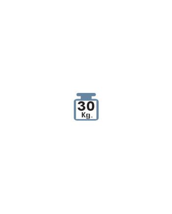 Soporte Pelícano Cromo Mate 69x25 | Hasta 30 kg Estante