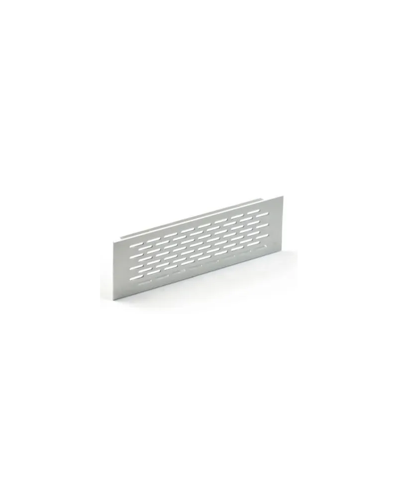 Rejilla Ventilación Zócalo 225 mm Plata Mate | Cocina Muebles