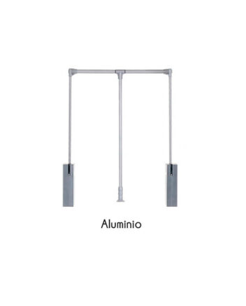 Colgador Abatible Armario Extensible | Perchero Extraíble Elevable