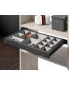 Organizador Accesorios Armario Extensible Grafito | Ajustable Módulos