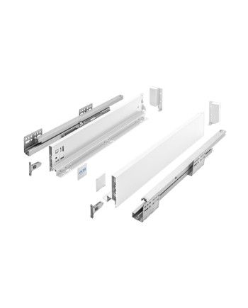Kit Cajón AXISPRO con guías metálicas y apertura sin tiradores