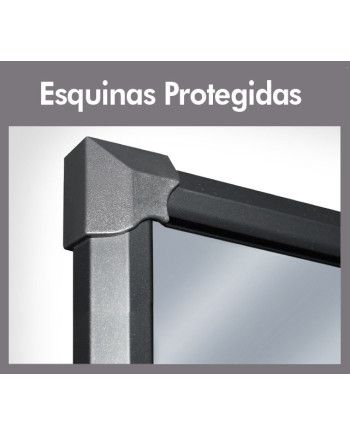 Espejo Armario Negro 1000x40 mm | Espejo Perfil Estrecho