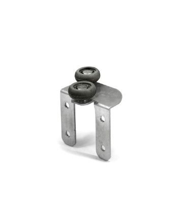 Carro Superior Acero 19 mm para Armario Corredero | Rodamiento Guía Superior