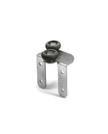 Carro Superior Acero 19 mm para Armario Corredero | Rodamiento Guía Superior