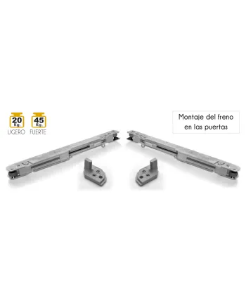 Freno ModulClassic 16 mm 20Kg | Amortiguador Puerta Corredera Izq/Der