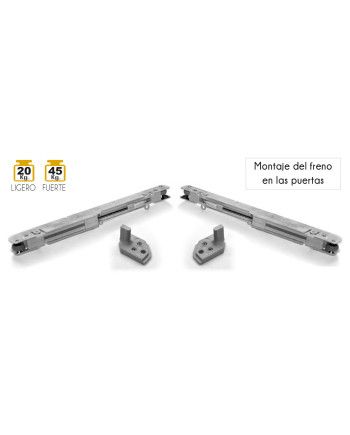 Freno ModulClassic 40Kg 16 mm | Amortiguador Puerta Corredera Izq/Der