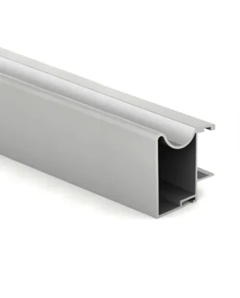Kit Perfil Tirador Puerta Armario 19 mm Plata Mate 2,60m | Sistema Completo