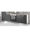 Rejilla Ventilación Zócalo 450 mm Plata mate | Cocina Muebles