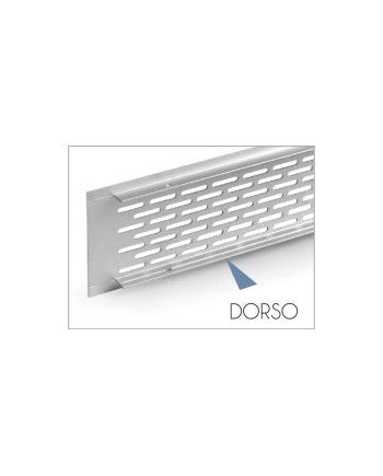 Rejilla Ventilación Zócalo 450 mm Plata mate | Cocina Muebles