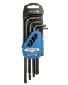 Juego 9 Llaves Torx Largas CrV | Herramienta Tornillos Seguridad