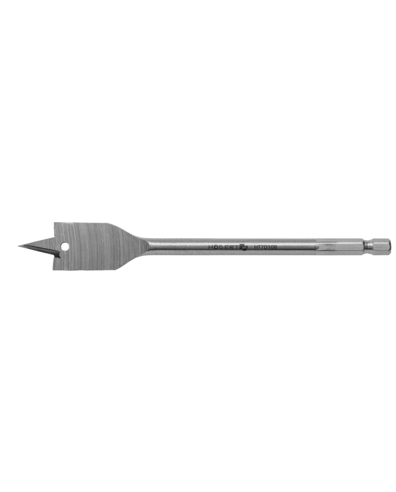 Broca de Pala para Madera 152mm | Diámetros 10-40mm | Perforación Madera
