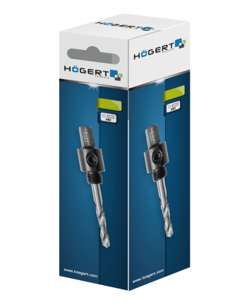Adaptador Brocas de Corona Hex 3/8" 14-30mm | Accesorio Taladro